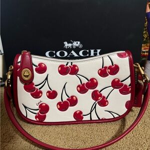 Coach Cherry Swinger Bag (Re-edition)